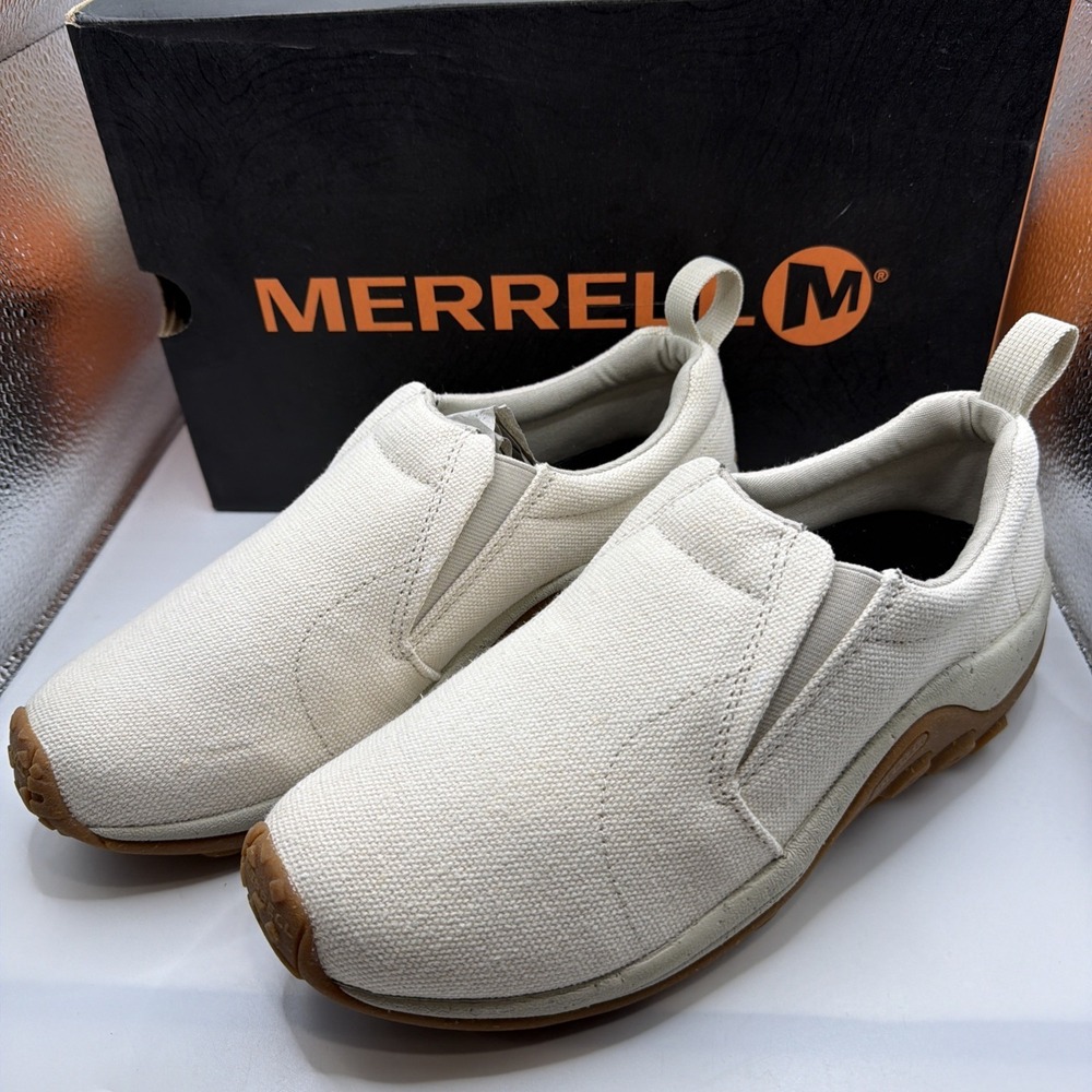 Merrell Z10317 Men's Hemp Canvas Jungle Moc Eco Slip-On Shoe Size US 7.5M